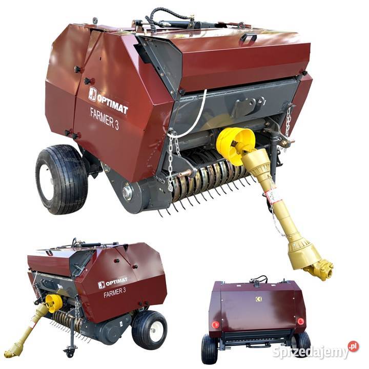 MINI PRASA BELUJĄCA OPTIMAT FARMER 3 650X930MM Rolujące (belujące) Mikołów sprzedam