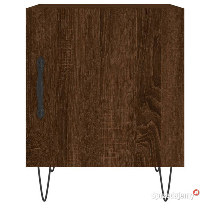 Szafki nocne 2 brązowy dąb 40x40x50 WM827563 Nocne Warszawa