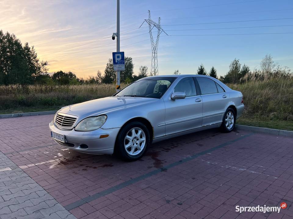 MercedesBenz W220 S430 V8 Benzyna wersja Long Lublin