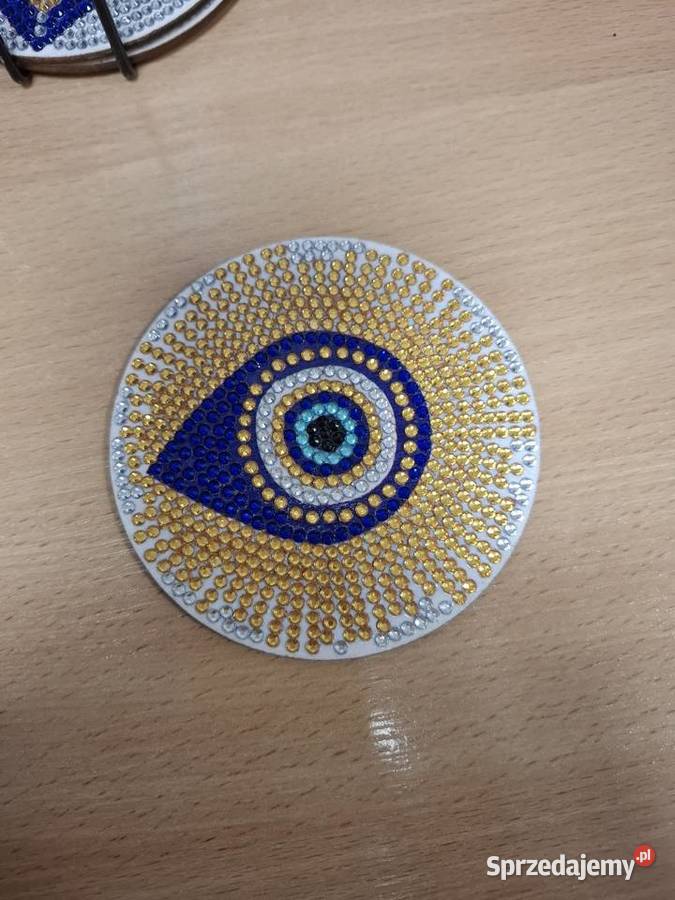 Podstawki pod kubki wyklejane diamencikami Warszawa