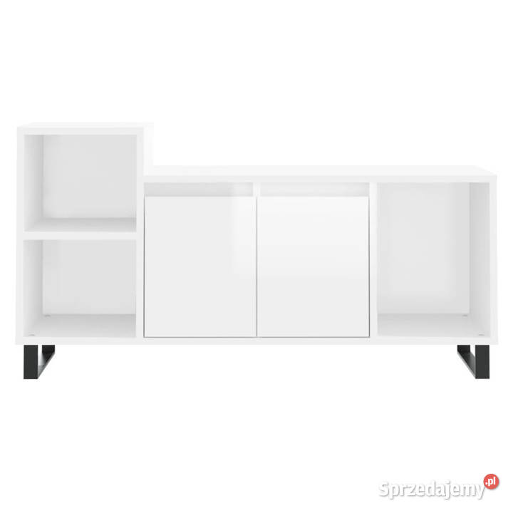 Szafka pod TV wysoki połysk biała 100x35x55 Warszawa