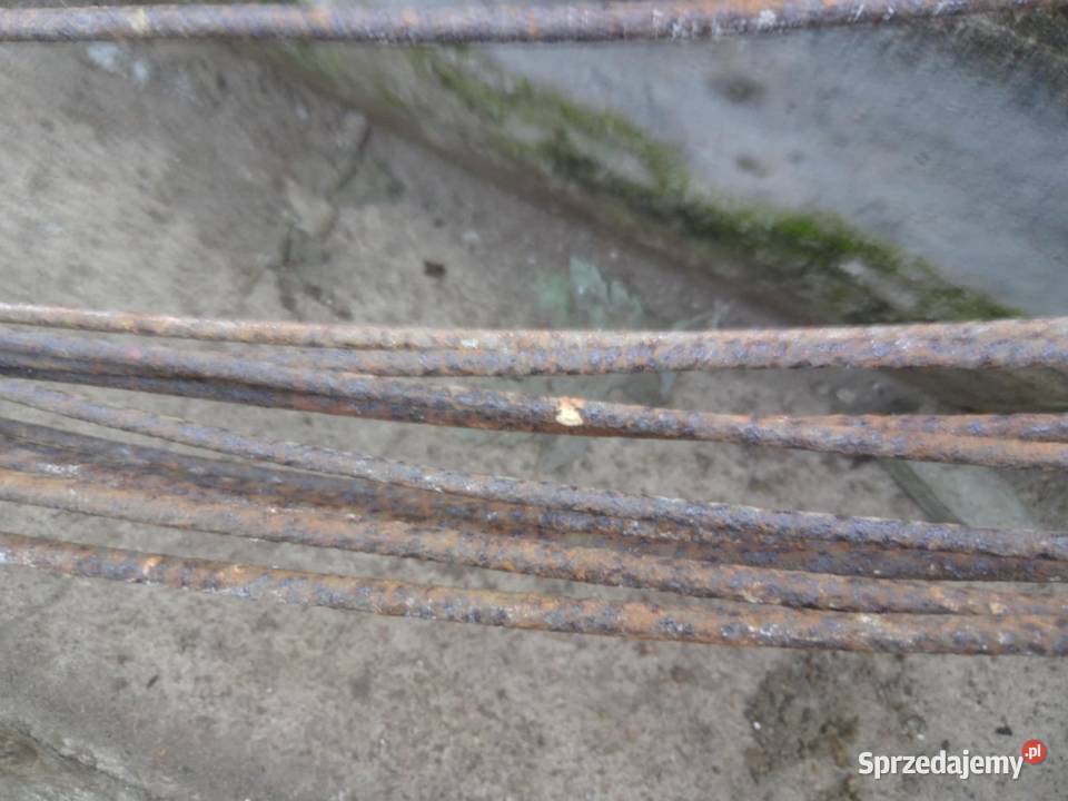Drut pręt metalowy grubość 6mm pręty metalowe Łódź