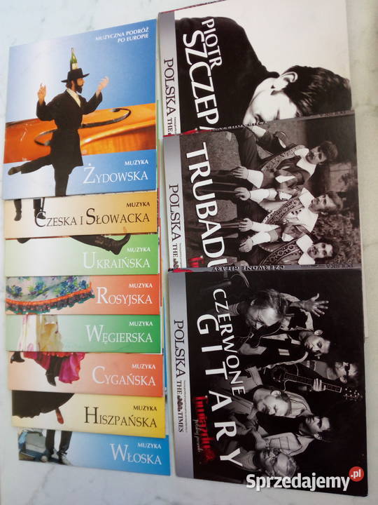 Kolekcja 8 plyt CD z muzyka roznych krajow CD Puławy