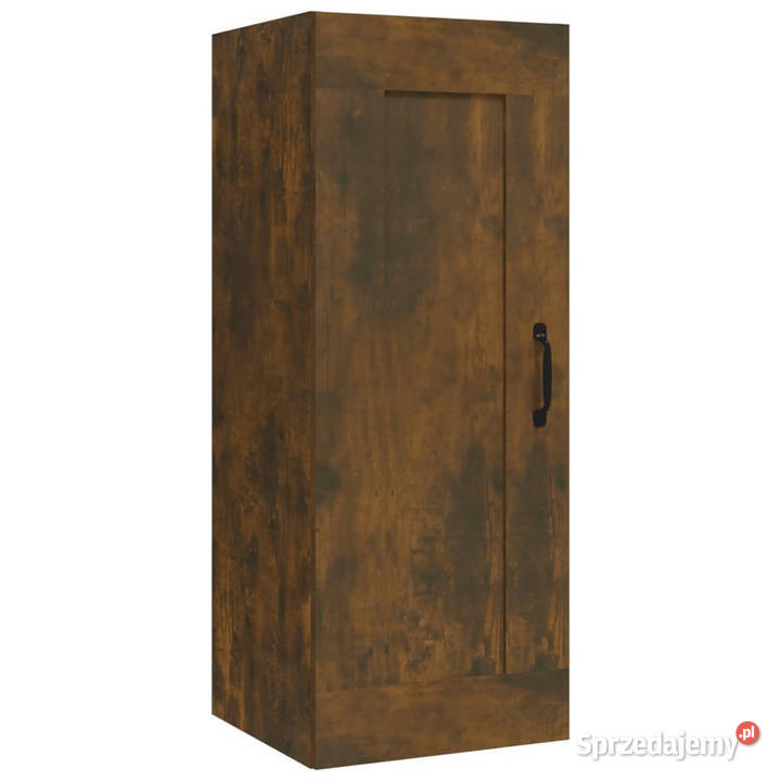 Szafka wisząca przydymiony dąb 35x34x90 WM817453