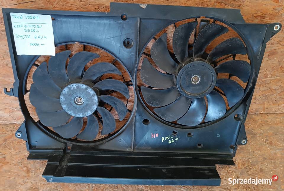 OBUDOWA WENTYLATORY CHŁODNICY TOYOTA RAV4 III 06 Nowy Tomyśl