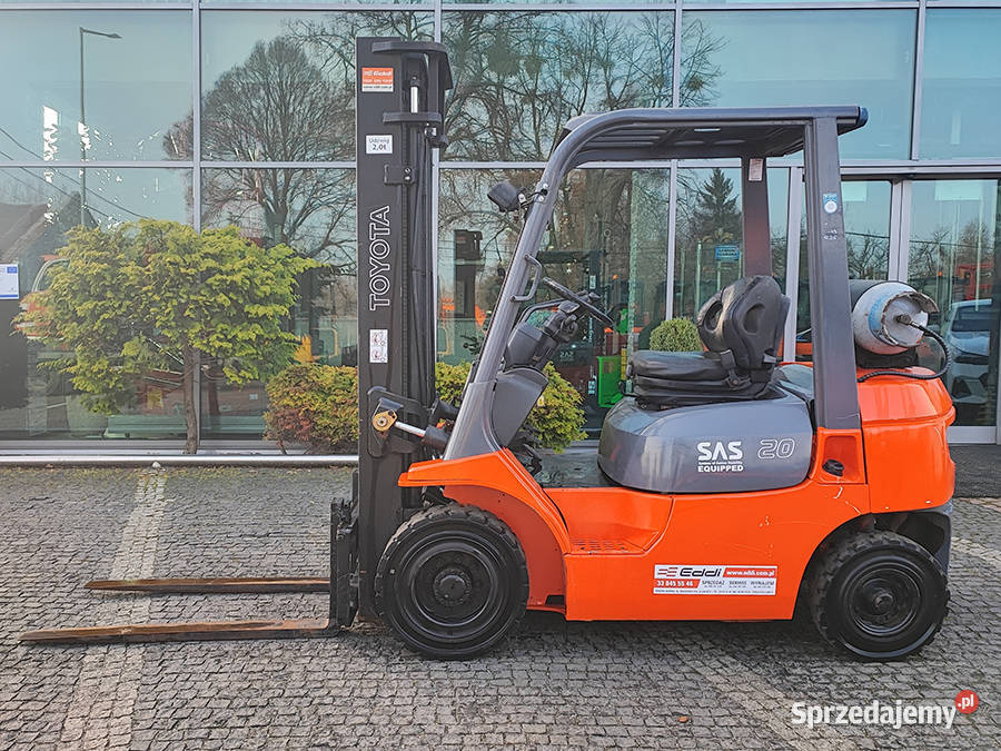Wózek widłowy Toyota 427FGF20 2 tony duplex 37 m Kęty