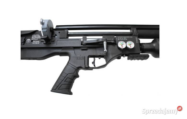 Wiatrówka PCP Hatsan Factor BP tłumik QE 55 mm Sporty strzeleckie i myślistwo Trzcianka