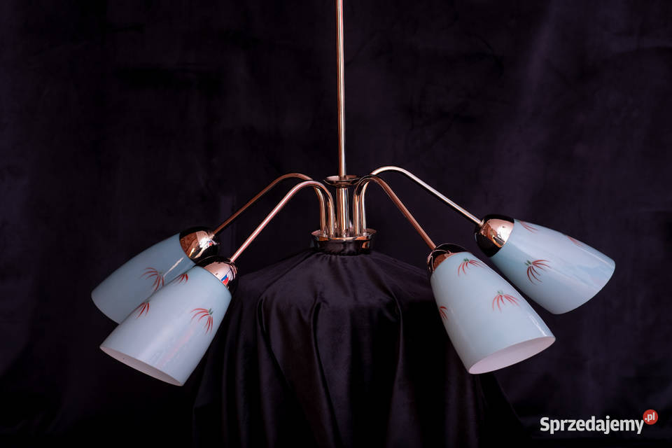 Żyrandol lata 60 Look PopArt MidCentury Vintage Dąbrowa Górnicza