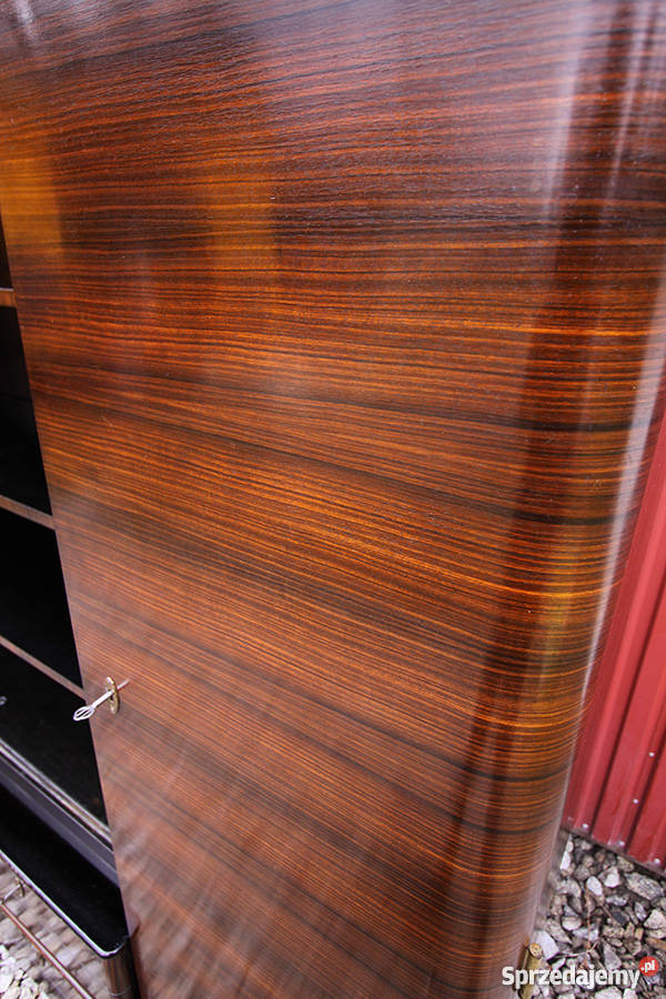 Gabinet art deco heban makassar biurko i Wrocław