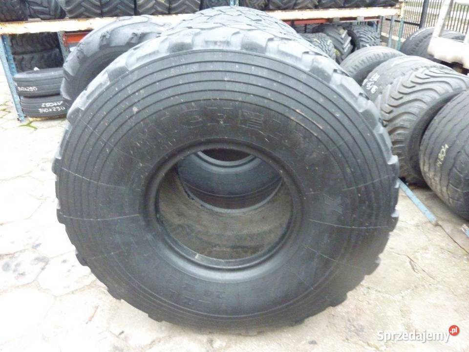 2x Opona używana przemysłowa 24R21 MICHELIN XZL podlaskie Zaścianki