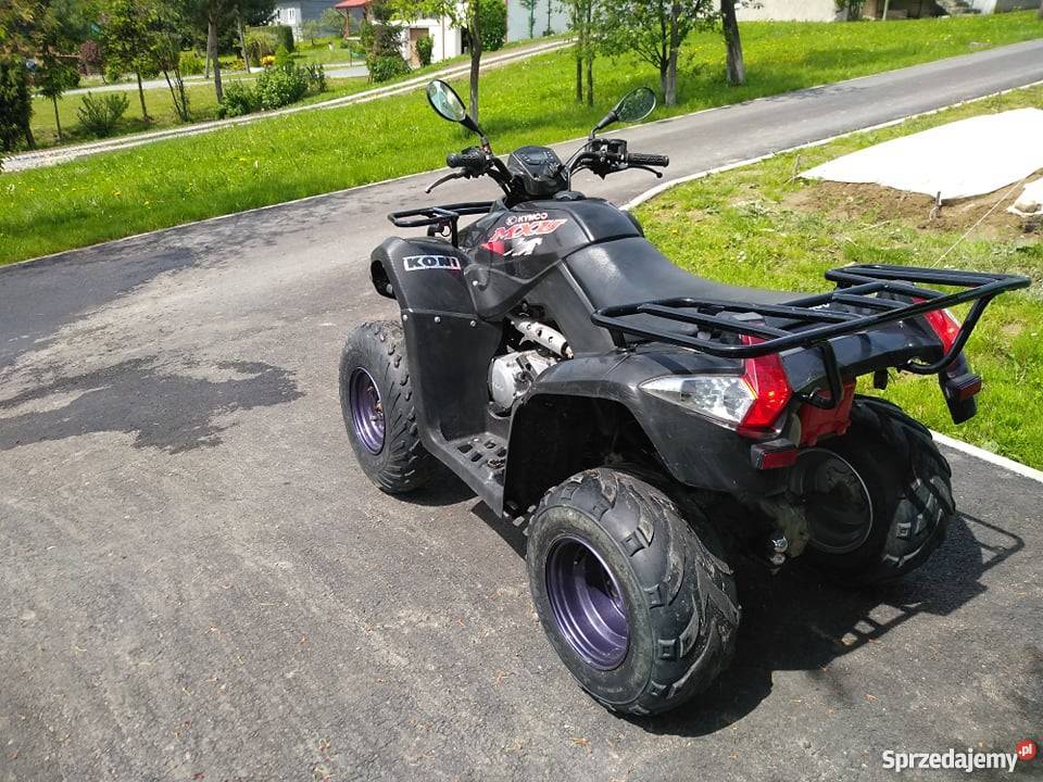 KYMCO MXU 300 kupiony w Polsce Przysietnica