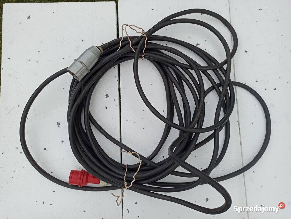 Kabel Siłowy 4 żyłowy 24 m mało używany Oława