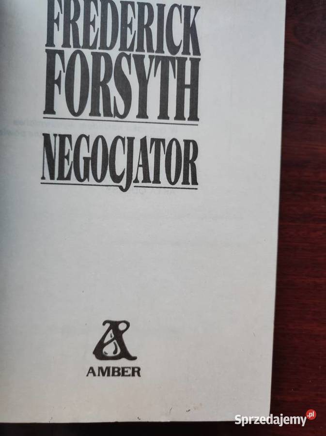 Negocjator Frederick Forsyth Kielce