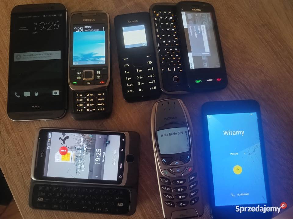 Pakiet telefonów Nokiai HTC Ostrów Wielkopolski