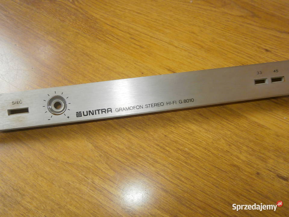 Gramofon FONICA G 8010 panel przedni ŁADNY Łódź