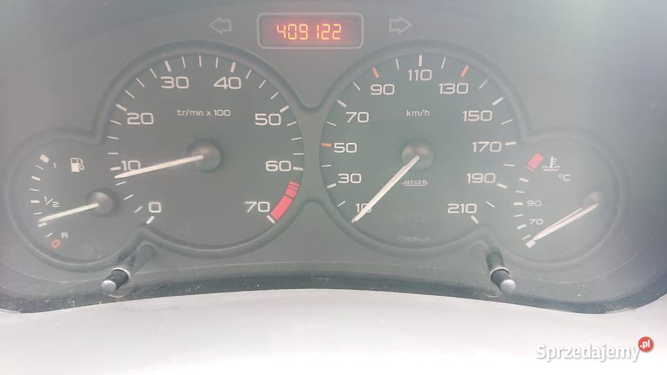 Peugeot 206 11 benzyna 2001 Niemodlin