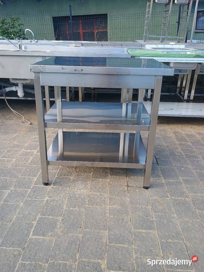 Stół Gastronomiczny 2 półki 85x70 Piekielnik