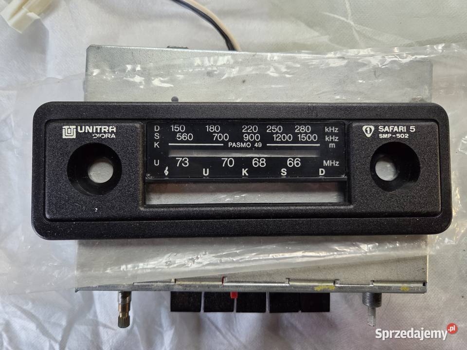 Radio safari 5 nowe fiat 125p fiat126p polonez Iława