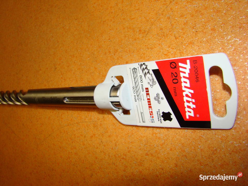 Wiertło SDS MAKITA fi 20 mm 800 x 920 mm Ref Bielsko-Biała sprzedam
