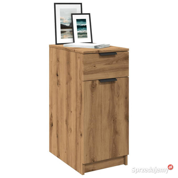 Szafka biurkowa dąb artisan 33x50x75 WM856998 mazowieckie Warszawa