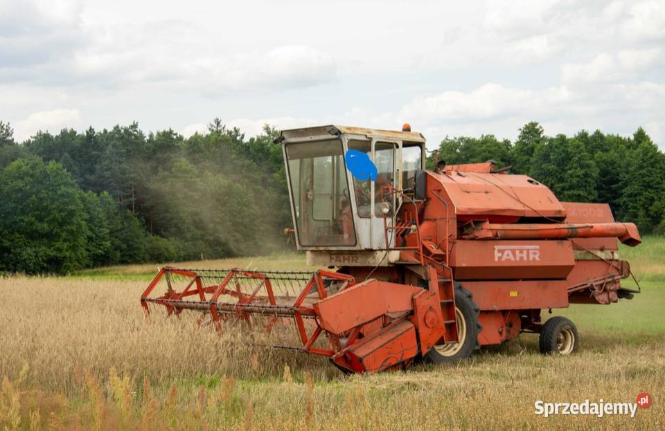 Kombajn zbożowy Deutz Fahr M 1002 nieuszkodzony Morawica