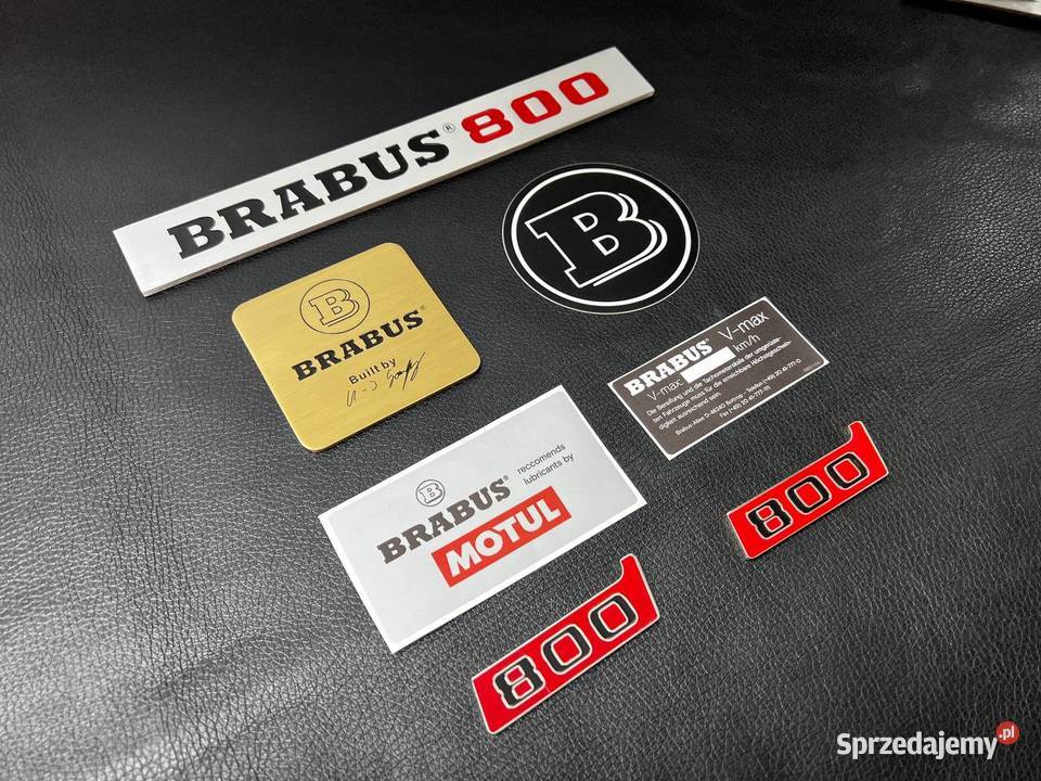 Zestaw emblematow silnika Mercedes W463 W464 lubelskie Chełm