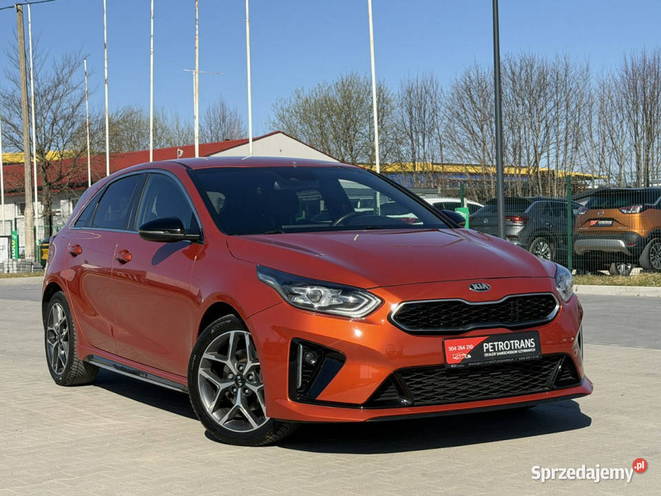 Kia Ceed 16 CRDI 136 GTLINE Automat LED Virtual serwisowany w ASO warmińsko-mazurskie Mrągowo