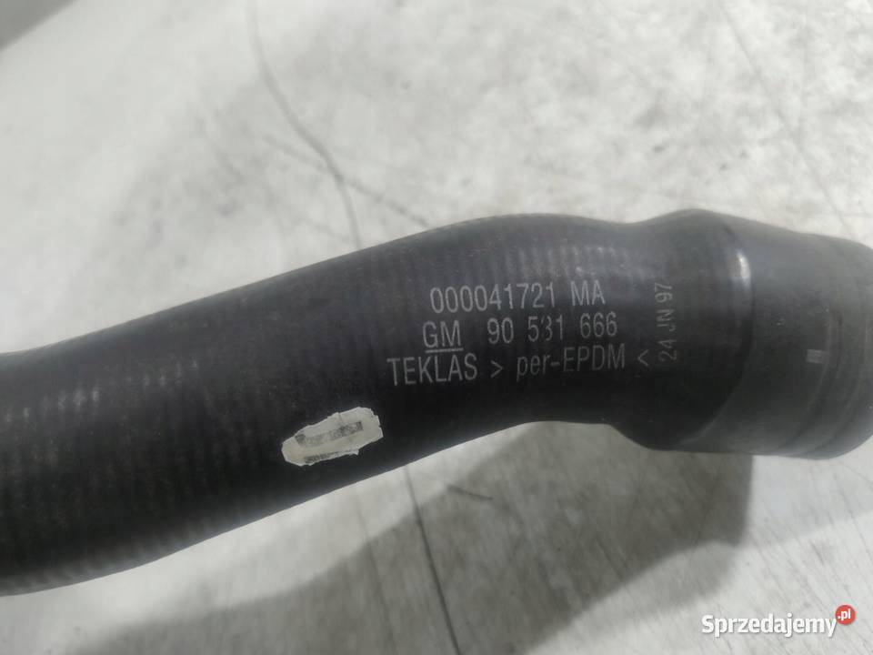 WĄŻ RURA WODY OPEL ZAFIRA A 18 16V 90531666 Węże chłodnicy