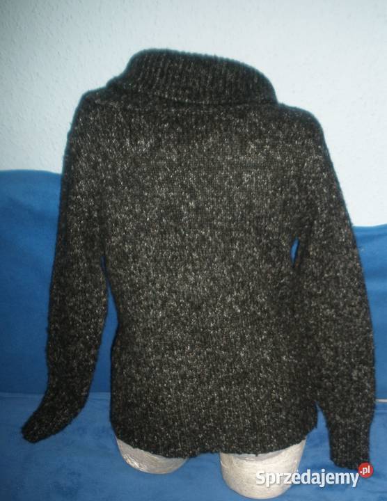 Golf damski szaroczarny niespodzianka Kraków