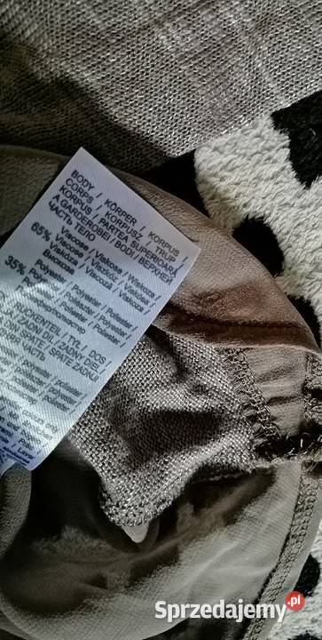 Nowa Bluzka ciekawy tył wstawka ORSAY S xs Bluzki i koszule