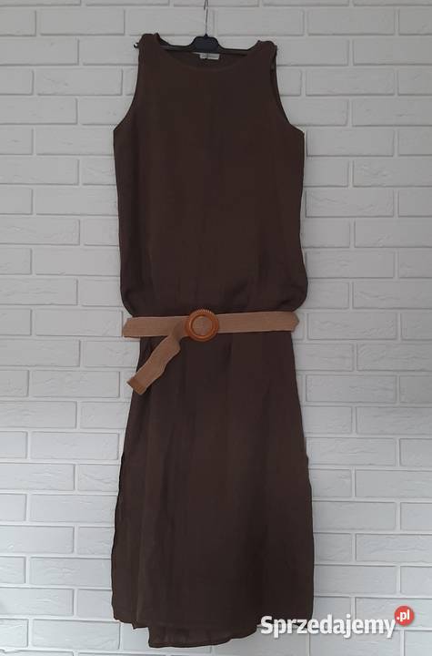 Sukienka lniana długa Chorzów