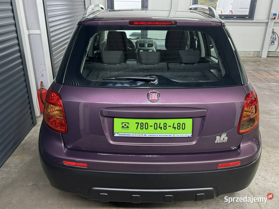 Fiat Sedici 4x4 Perfekcyjny pod względem wielofunkcyjna kierownica Chechło