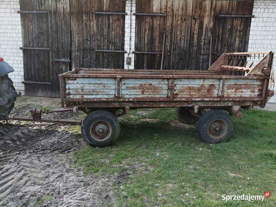 Rozrzutnik dwuosiowy do remontu uszkodzony łódzkie Dobroń