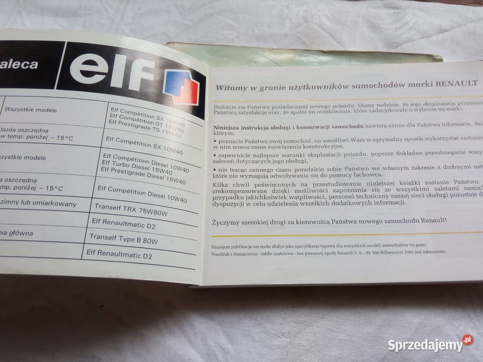 Instrukcja obsługi Renault Megane Szczecin