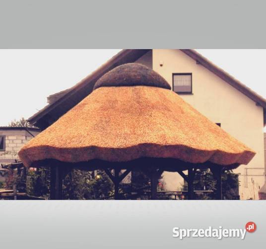 Altanki altany dachy trzcina strzecha Tczew