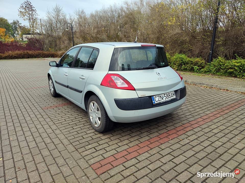 Renault Megane 16 LPG niski przebieg kujawsko-pomorskie