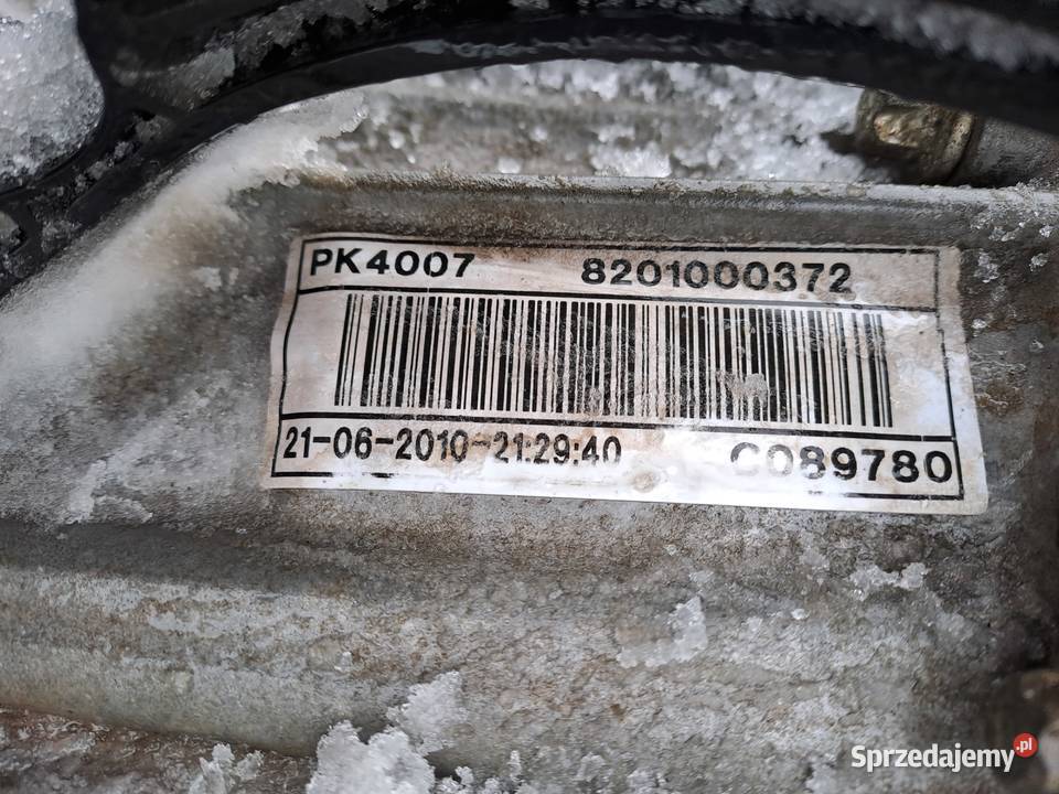 Renault Laguna III 20DCi skrzynia biegów PK4007 Jastrzębie-Zdrój