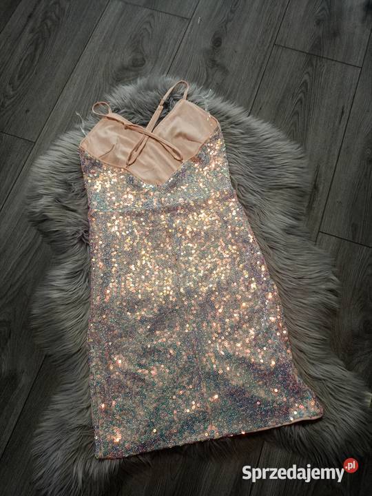 Sukienka cekiny kolorowy Kłodzko sprzedam