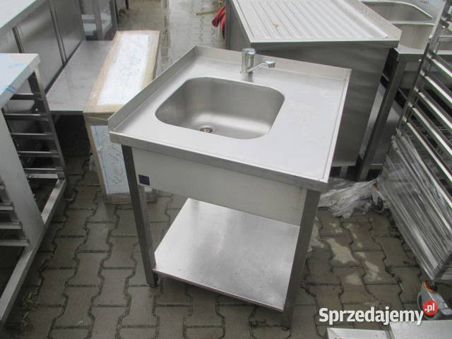 Zlew Gastronomiczny 1 Komorowy Z Półką 707085 Ostrów Wielkopolski