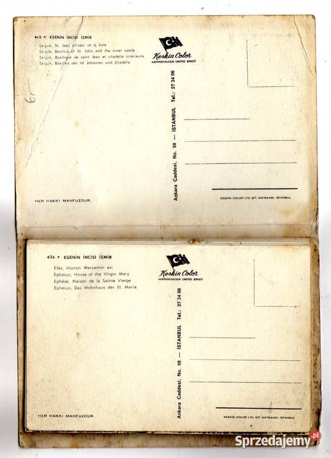 EPHESUS EFEZ IZMIR TURCJA HARMONIJKA ZAGRANICZNE świętokrzyskie Krynki sprzedam