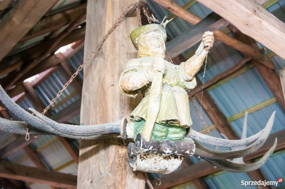 Poroże z rzeźbą kusznika Pozostałe zachodniopomorskie Szczecin