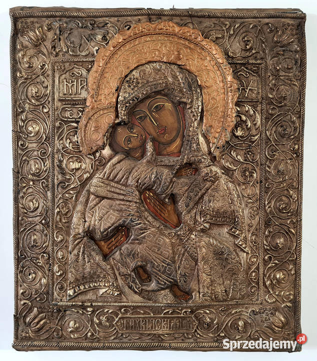 Ikona Matka Boża Włodzimierska 035 mazowieckie