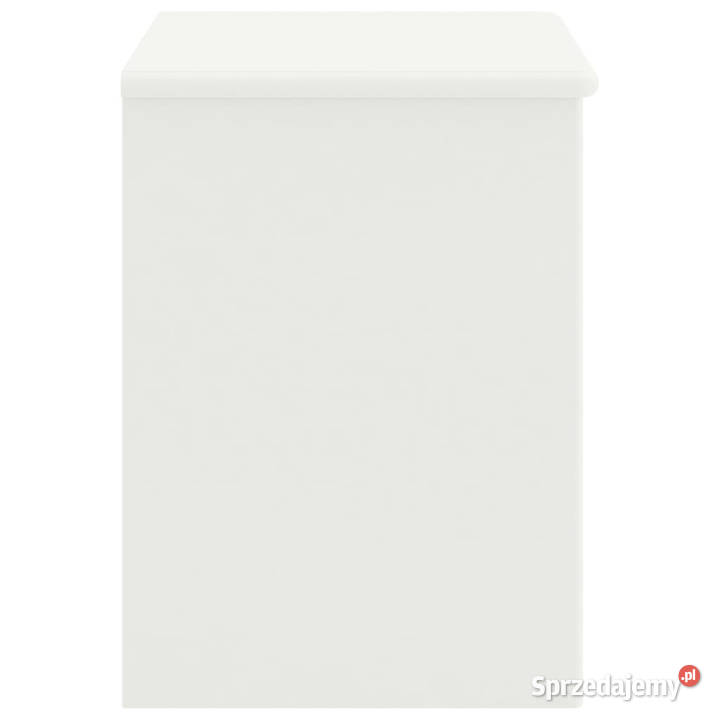 Szafka nocna biała 35x30x40 drewno sosnowe