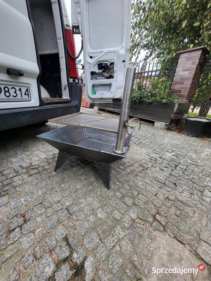 Palenisko Grill 2w1 solidny 3mm ruszt regulowany małopolskie