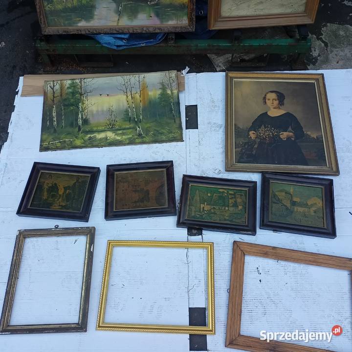 Drewniane Ramy Obrazów Stare Ramy Ramki Zabrze