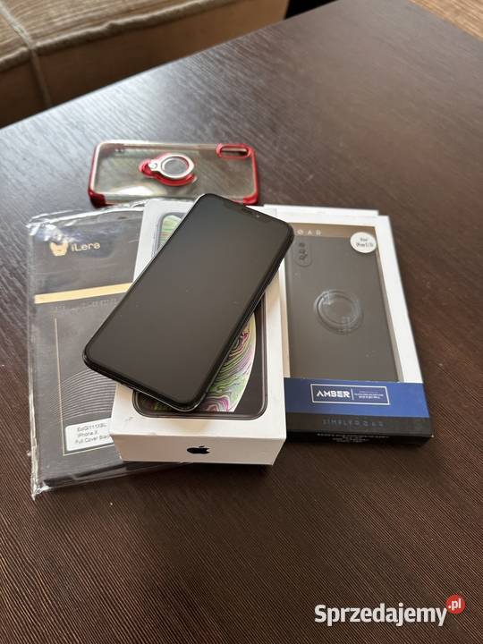 iPhone XS 512 GB czarny doskonały stan