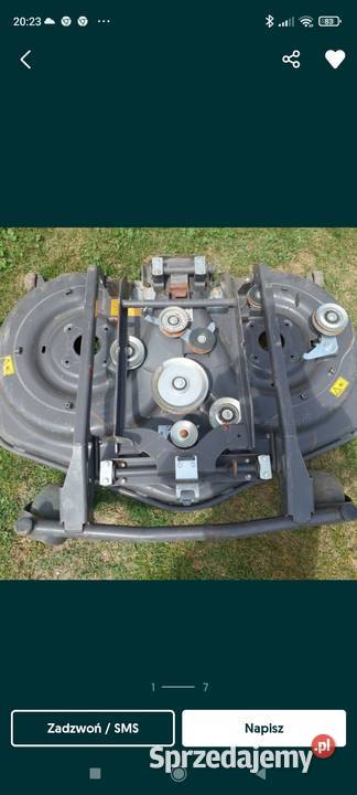 Kosisko agregat tnący Husqvarna Rider RC mazowieckie Przysucha