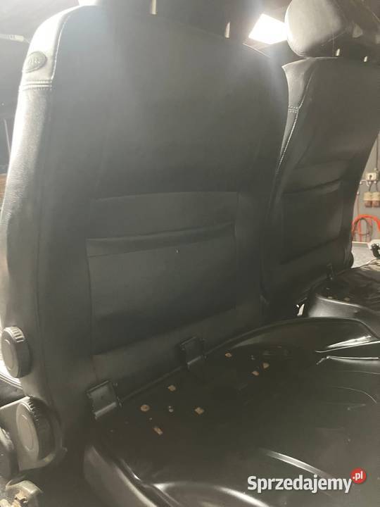 Fotele Passat B5 polift półskóra komplet grzany Warszawa