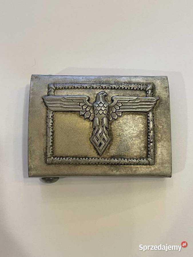 Niemiecka wojskowa klamra do pasa Kraków