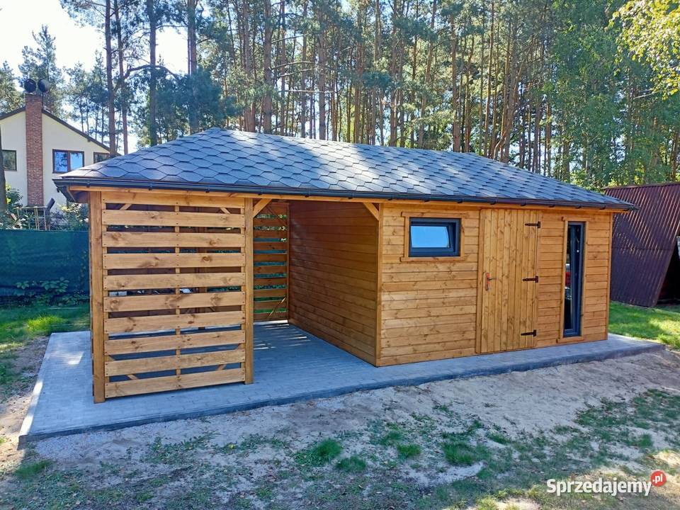 Domek narzędziowy 3x7 Altana Ogrodowa Drewutnia śląskie sprzedam